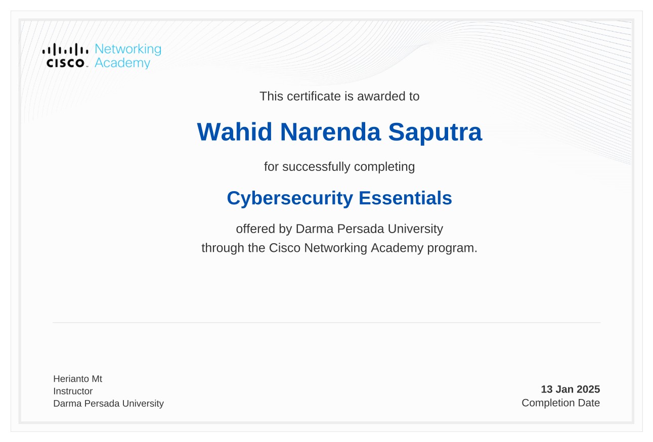 Cybersecurity Essentials