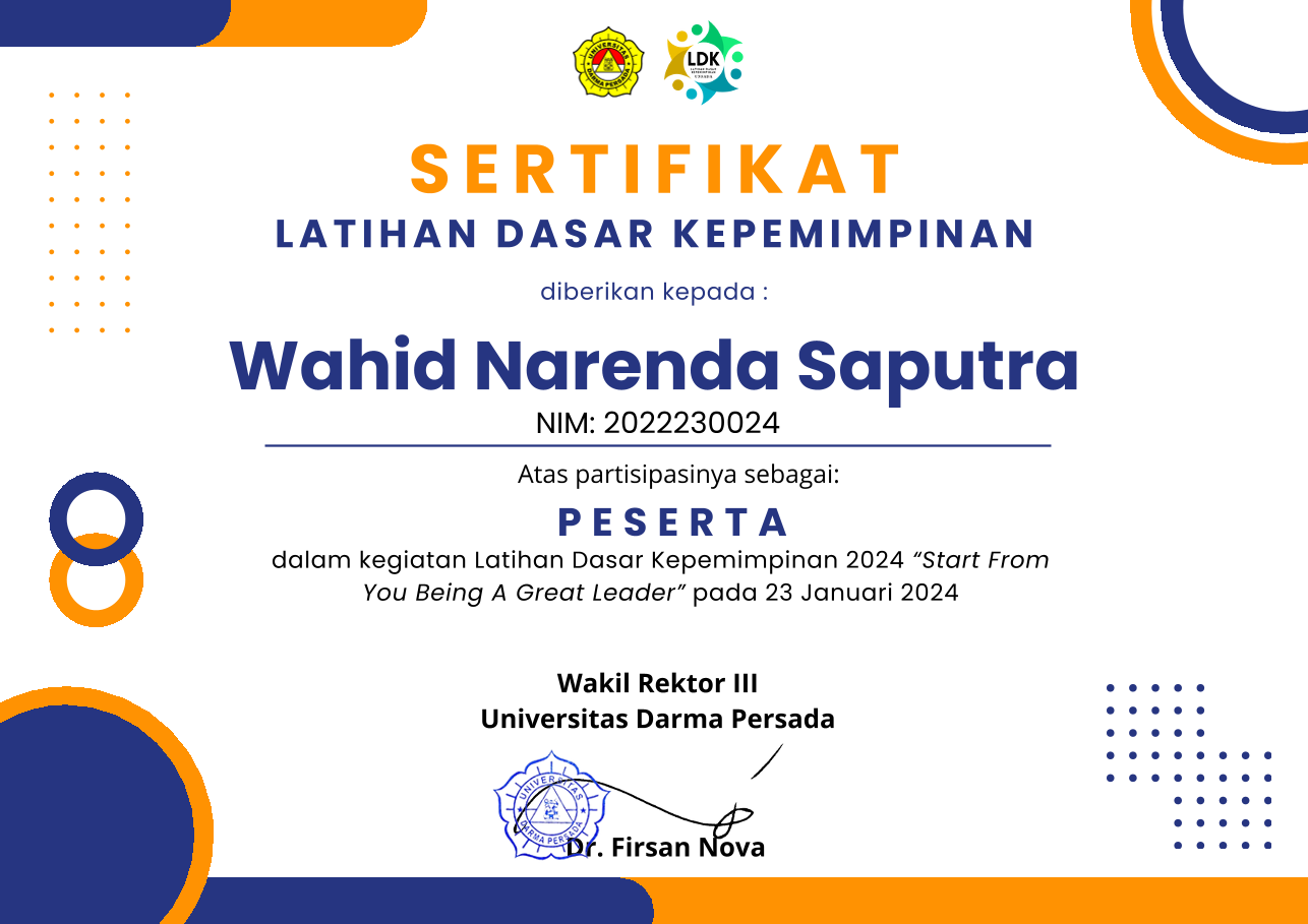 Latihan Dasar Kepemimpinan