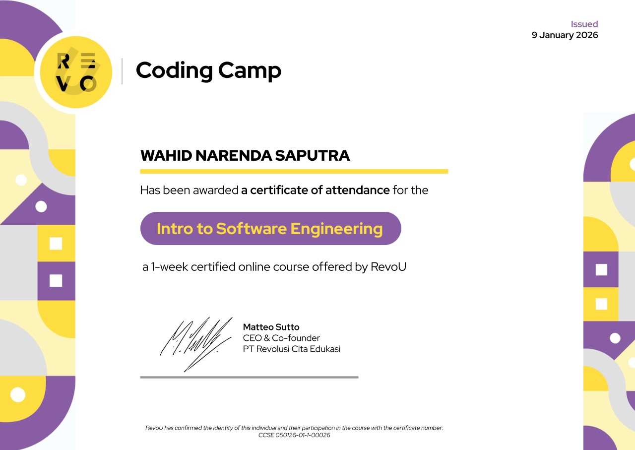 Intro to Software Engineering